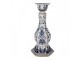 Porcelánový svícen s modrými květy Vintage Unique L - Ø 18*36 cm Clayre & Eef