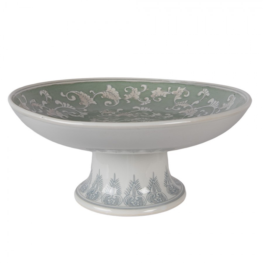 Porcelánová mísa na noze Vintage Unique - Ø 26*13 cm