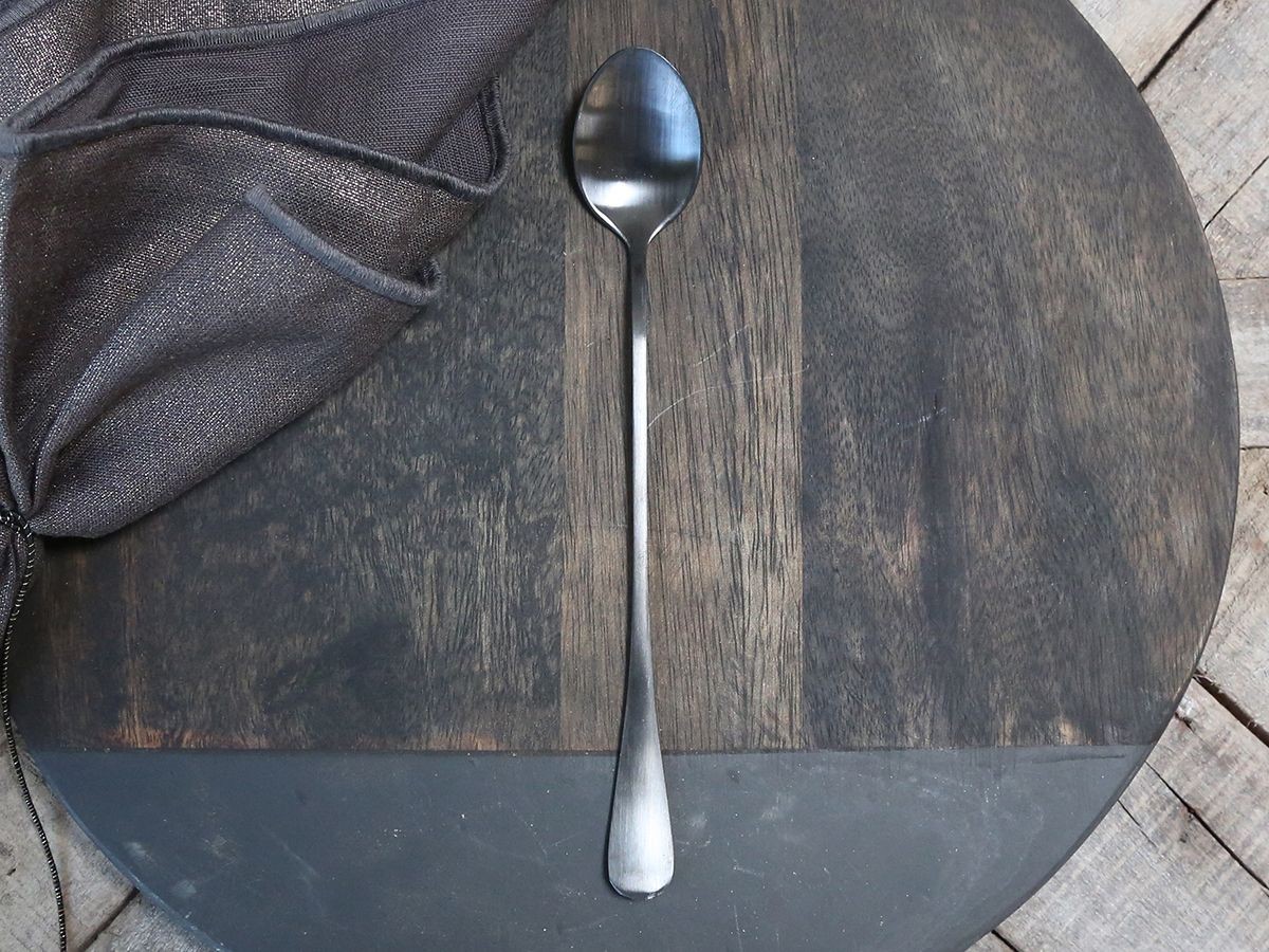 Granitová antik dlouhá kovová lžička Nordique Latté - 20cm Chic Antique Granitová antik dlouhá kovová lžička Nordique Latté - 20cm Chic Antique