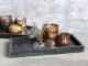 Granitový mramorový podnos Morlaix - 45*22*4 cm Chic Antique