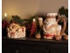 Hnědá keramická konvička Louskáček Nutcracker - 22*12*18 cm / 900 ml Clayre & Eef