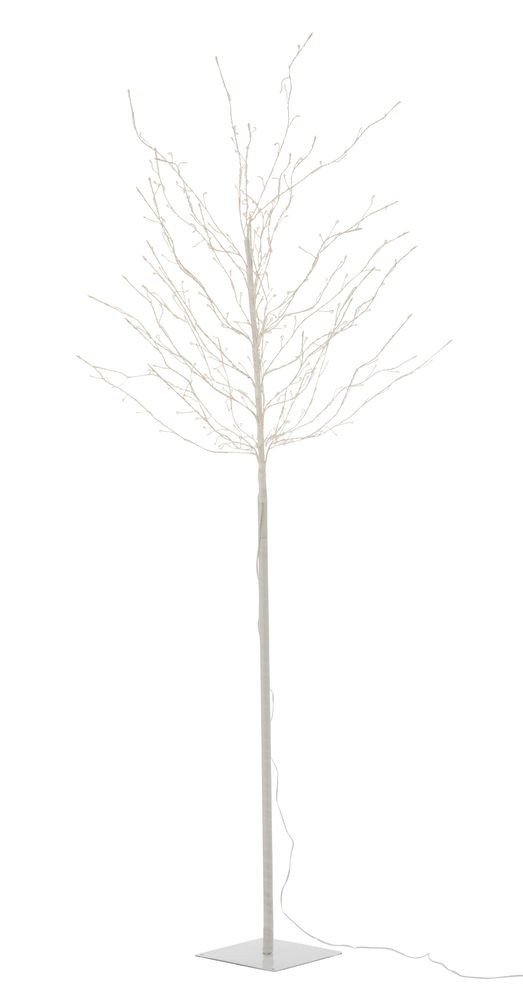 Dekorace bílý svítící stromeček Tree Bare Led L - Ø 90*180 cm
