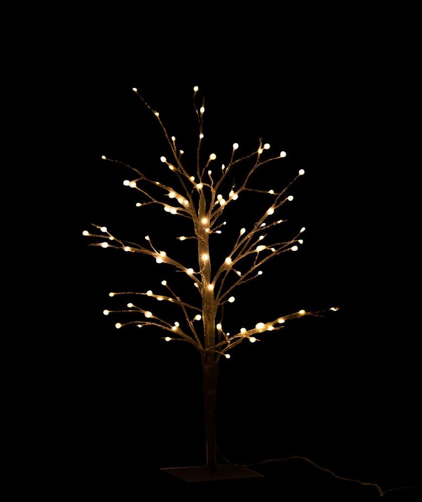 Dekorace černý svítící stromeček Tree Bare Led S - Ø 20*57 cm J-Line by Jolipa Dekorace černý svítící stromeček Tree Bare Led S - Ø 20*57 cm J-Line by Jolipa