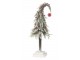 Vánoční zasněžený stromek s Led světýlky Xmas M - 18*55 cm J-Line by Jolipa