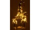 Vánoční zasněžený stromek s Led světýlky Xmas L - 23*100 cm J-Line by Jolipa
