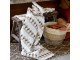Krémový přehoz Paisley vzor Aix Quilt - 130*180 cm Chic Antique