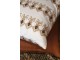 Krémový povlak na polštář Paisley vzor Aix Quilt - 50*50 cm Chic Antique