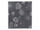Šedý bavlněný ubrus s květy Aix Wild Flowers - 140*240 cm Chic Antique