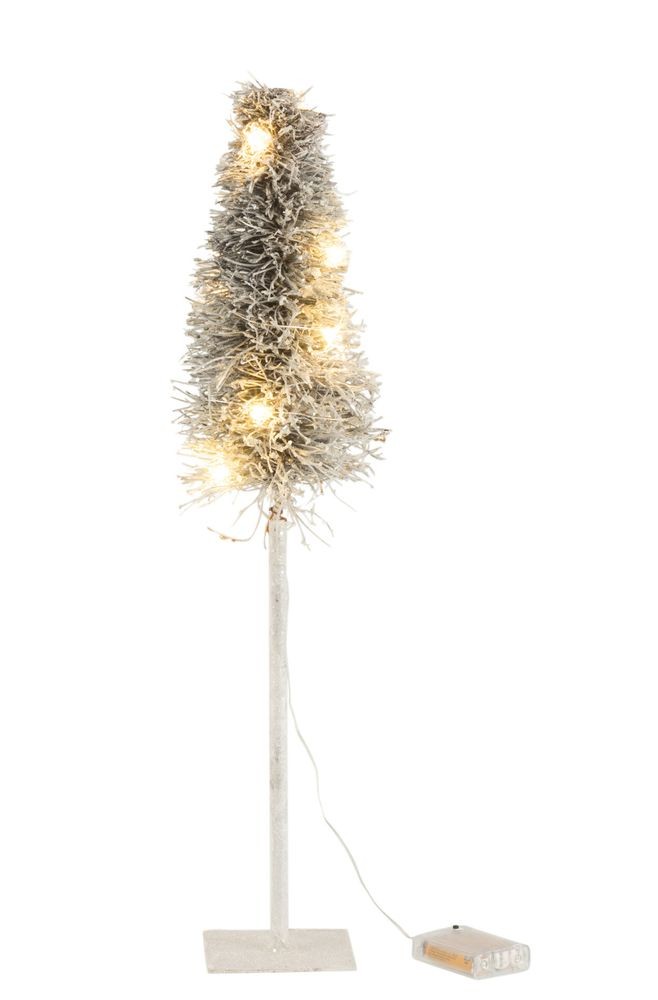 Vánoční zasněžený stromek s Led světýlky Branch M - 13*13*58 cm