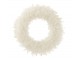 Bílý peříčkový věnec se třpytkami Wreath glitt - Ø 50*6 cm J-Line by Jolipa