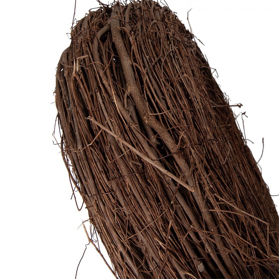 Přírodní hnědý proutěný jilmový věnec Elm L - Ø 60*18 cm Clayre & Eef Přírodní hnědý proutěný jilmový věnec Elm L - Ø 60*18 cm Clayre & Eef