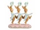 Dekorace tancující králíci s klobouky - 23*8*25 cm Clayre & Eef