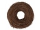 Přírodní hnědý proutěný jilmový věnec Elm S - Ø 30*10 cm Clayre & Eef