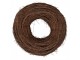 Přírodní hnědý proutěný jilmový věnec Elm L - Ø 50*14 cm Clayre & Eef