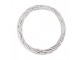 Bílý antik ratanový věnec Wreath Rattan L - Ø 40*4 cm Clayre & Eef