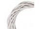 Přírodní bílý ratanový věnec Rattan XS - Ø 20*4 cm Clayre & Eef