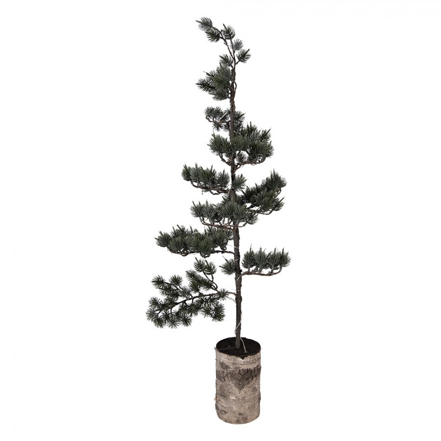 Dekorativní svítící jehličnatý stromek na podstavci Bonsai Tree LED L - 30*35*100 cm / 3*AAA
