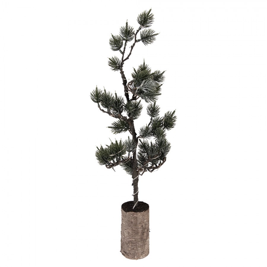 Dekorativní svítící jehličnatý stromek na podstavci Bonsai Tree LED S - 20*17*60 cm / 3*AAA