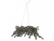 Závěsný vánoční umělý věnec Christmas Wreath Led - Ø 60*8 cm / 3*AA Clayre & Eef