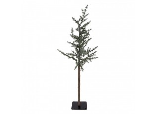 Elegantní jehličnatý stromek na podstavci – minimalistická krása - 30*30*90 cm