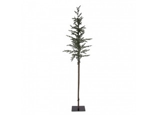 Elegantní jehličnatý stromek na podstavci – minimalistická krása - 35*35*150 cm