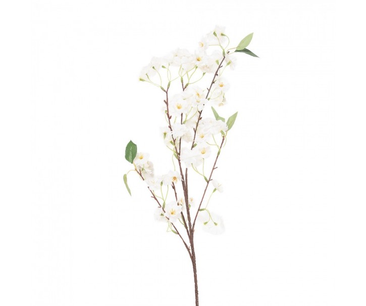 Větvička třešeň s bílými květy Cherry Blossom - 10*12*90 cm Clayre & Eef