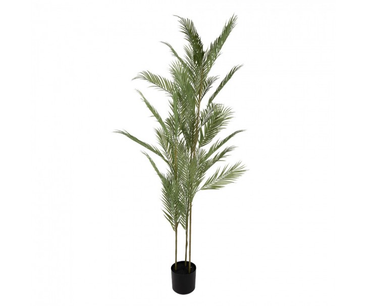 Impozantní umělá palma v květináči – kus exotiky - 25*25*180 cm Clayre & Eef