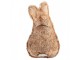 Dekorační plyšový polštářek ve tvaru králíčka - 13*5*25 cm Clayre & Eef