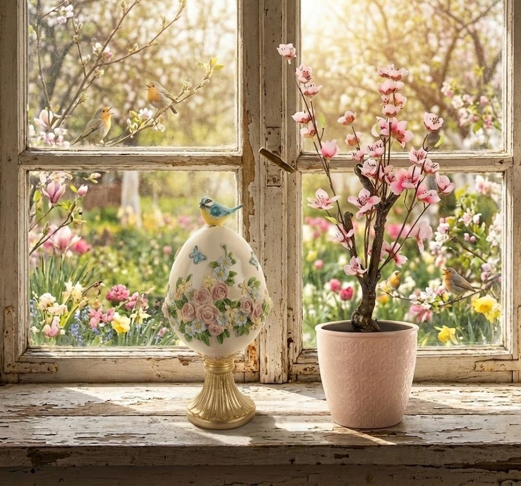 Dekorace umělý stromek třešeň s růžovými květy Cherry Blossom - 10*10*48 cm Clayre & Eef Dekorace umělý stromek třešeň s růžovými květy Cherry Blossom - 10*10*48 cm Clayre & Eef
