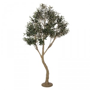 Dekorační strom olivovník s olivami Olea Tree - 140*130*250 cm
