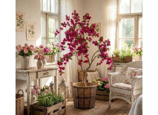 Stromek s růžovými květy Bougainvillea Tree - 80*80*180 cm
