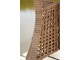 Venkovní bistro stůl La Rochelle s výpletem - Ø 70*74 cm Chic Antique