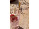 Růžová vysoká sklenička na drink Saint-Émilion - Ø 8*15 cm / 350ml Chic Antique