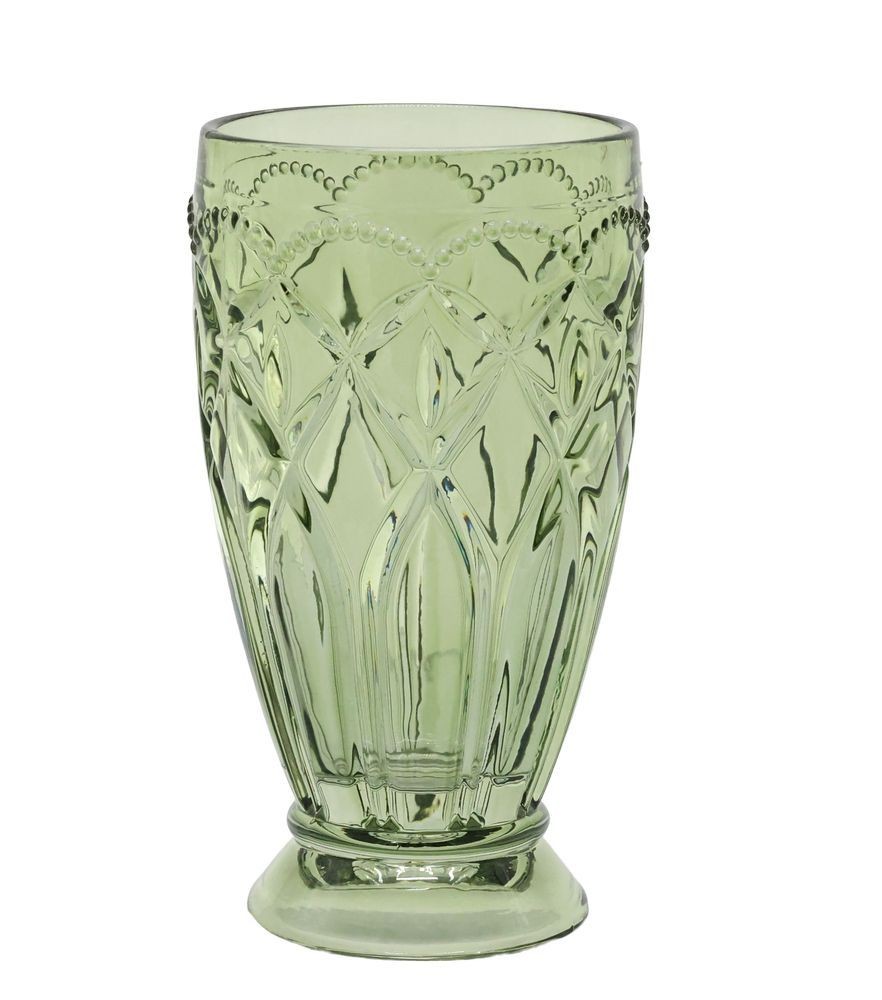 Růžová vysoká sklenička na drink Saint-Émilion - Ø 8*15 cm / 350ml