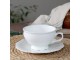 Porcelánový šálek s podšálkem na čaj Provence lace - 12cm / 350ml Chic Antique