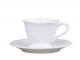 Porcelánový šálek s podšálkem espresso Provence lace - 7cm / 100 ml Chic Antique