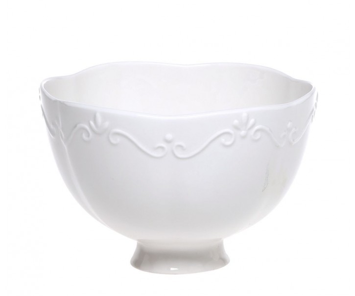 Porcelánová mísa Provence lace - Ø 18*12 cm / 1400ml Chic Antique