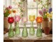 5ks barevný mix skleněný svícen/ váza tulipán Love Tulip - Ø 7*22 cm daan kromhout
