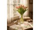 Kytice 7ks růžových realistických tulipánů Tulips - 17*30 cm daan kromhout