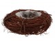 Hnědý květináč věnec z jilmových větví Elm Branch - Ø 30*10 cm daan kromhout