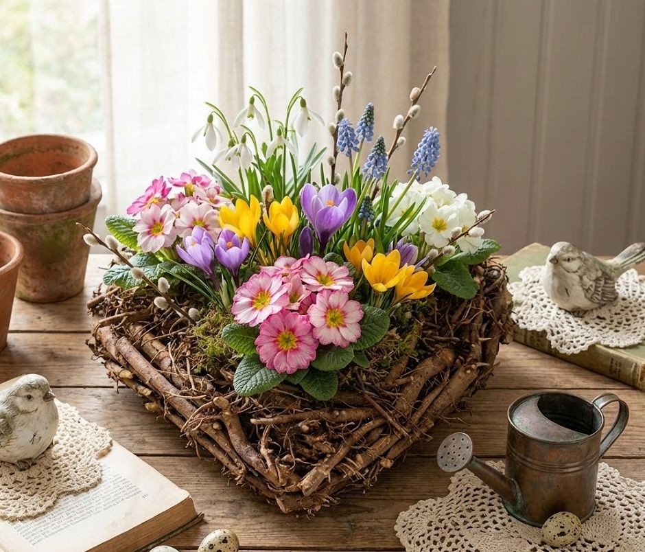 Hnědý květináč srdce z kořenů Root Wood - 40*10 cm daan kromhout Hnědý květináč srdce z kořenů Root Wood - 40*10 cm daan kromhout