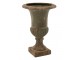 Zelený antik květináč Antiqou French - Ø 48*71 cm J-Line by Jolipa