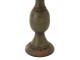 Zelený antik odkládací stůl Antiqou French - Ø 41*58 cm J-Line by Jolipa