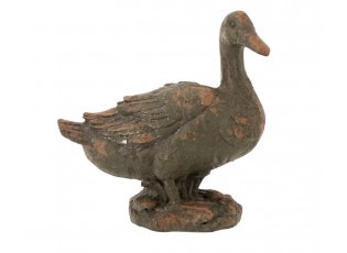 Zelená antik venkovní dekorace kachna Antiqou - 35*18*36 cm