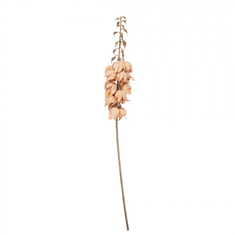 Dekorace umělá květina Yucca s lososovými květy - 12*12*100 cm Clayre & Eef Dekorace umělá květina Yucca s lososovými květy - 12*12*100 cm Clayre & Eef