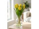 Kytice 7ks žlutých realistických tulipánů - 31cm J-Line by Jolipa
