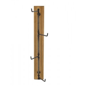 Nástěnný věšák se 4mi háčky Mondy - 15*15*50 cm
