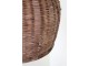 Přírodní antik závěsné světlo lampa z proutěného ratanu - Ø 34*52cm/ E27/ 25W Chic Antique