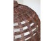 Přírodní antik závěsné světlo lampa z proutěného ratanu - Ø 62*43cm/ E27/ 25W Chic Antique