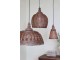 Přírodní antik závěsné světlo lampa z proutěného ratanu - Ø 62*43cm/ E27/ 25W Chic Antique